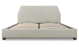 Alfie Green Stripe Queen Storage Bed - Ornate Home