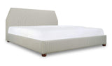 Alfie Green Stripe Queen Storage Bed - Ornate Home