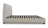Alfie Green Stripe Queen Storage Bed - Ornate Home
