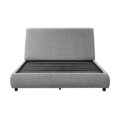 Alford Gray California King Platform Bed - Ornate Home