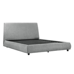 Alford Gray California King Platform Bed - Ornate Home