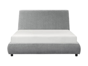 Alford Gray Queen Platform Bed - Ornate Home