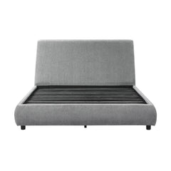 Alford Gray Queen Platform Bed - Ornate Home
