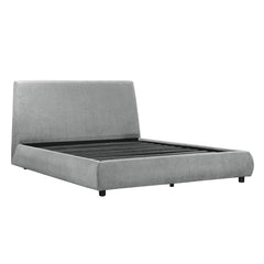 Alford Gray Queen Platform Bed - Ornate Home