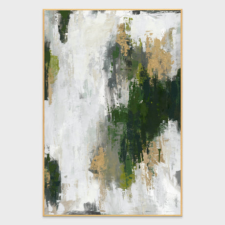 Algae White Painting Art by Buddy Whitlock - Ornate Home