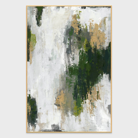 Algae White Painting Art by Buddy Whitlock - Ornate Home