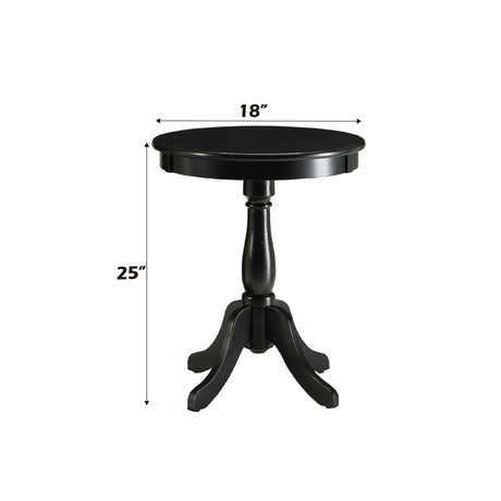 Alger Black Accent Table - Ornate Home