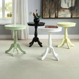 Alger White Accent Table - Ornate Home