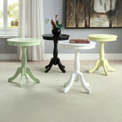 Alger White Accent Table - Ornate Home