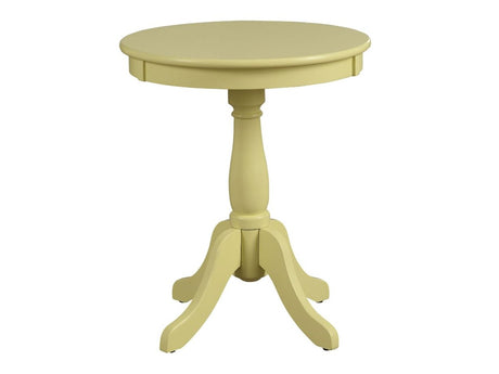 Alger Yellow Accent Table - Ornate Home