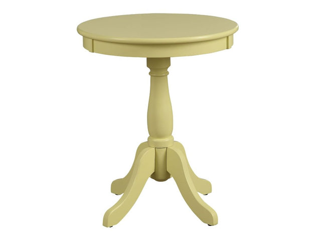 Alger Yellow Accent Table - Ornate Home
