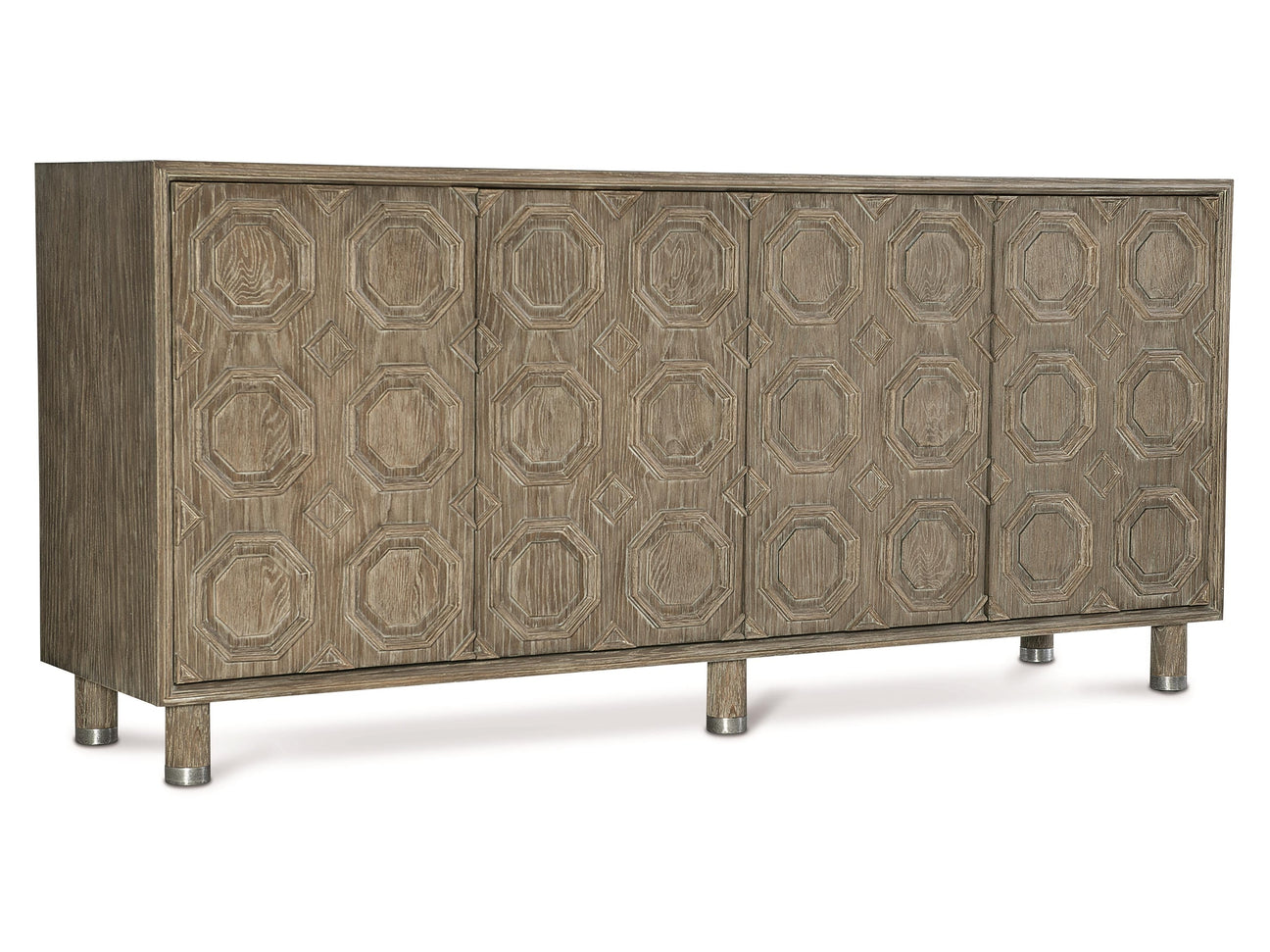Alhambra Aspen Oak Entertainment Credenza - Ornate Home