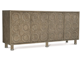 Alhambra Aspen Oak Entertainment Credenza - Ornate Home