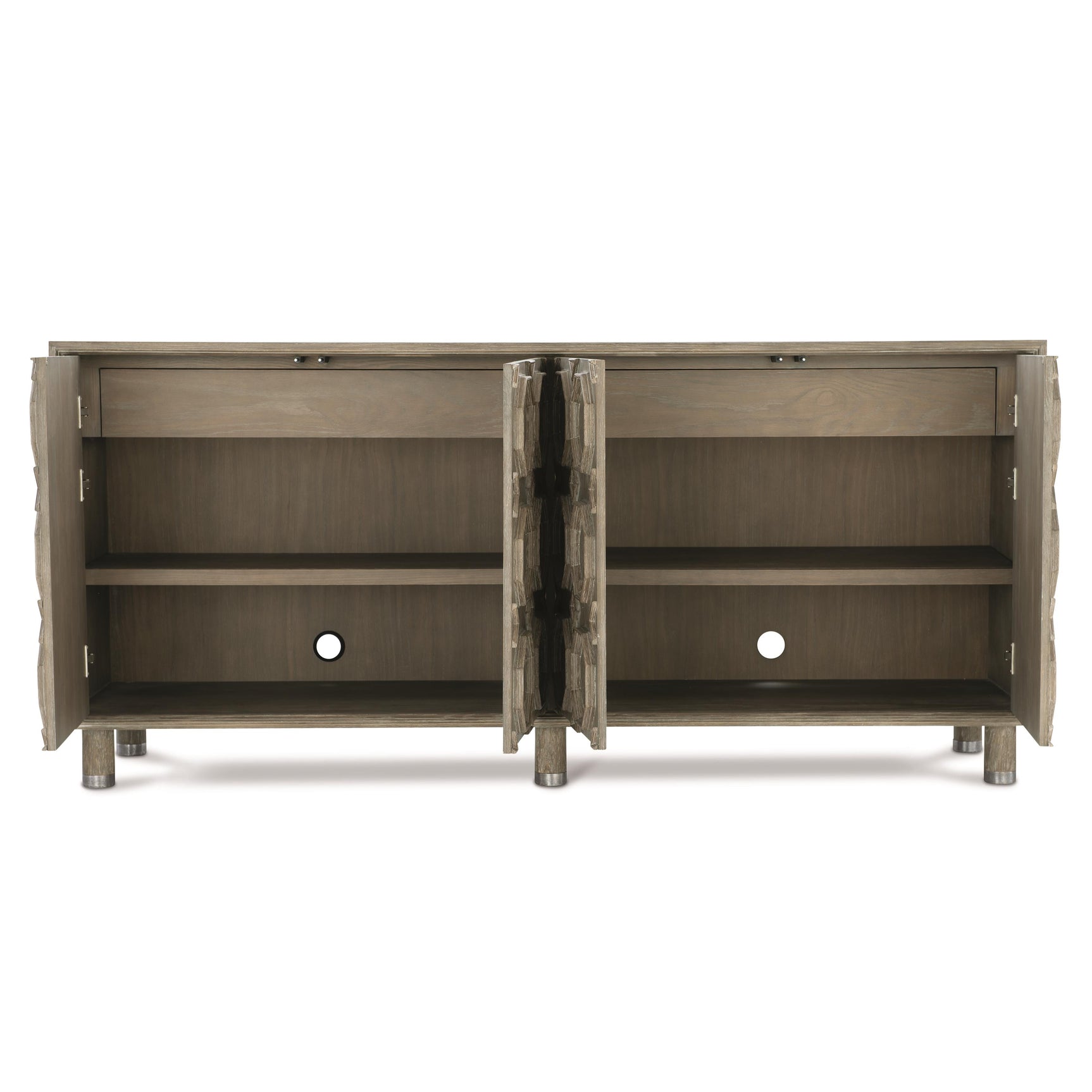 Alhambra Aspen Oak Entertainment Credenza - Ornate Home