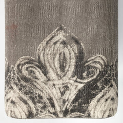 Alhambra Gray/Black Upholstered Seat Accent Bench