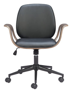 Ali Black Office Chair - Ornate Home