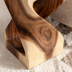 Alia Natural Accent Table - Ornate Home