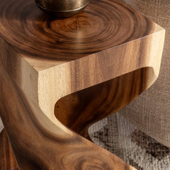 Alia Natural Accent Table - Ornate Home