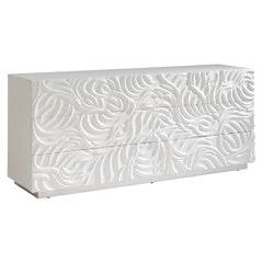 Alia White Plaster Dresser - Ornate Home