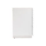 Alia White Plaster Nightstand - Ornate Home