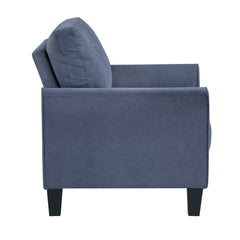 Aliana Blue Chair - Ornate Home