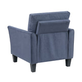 Aliana Blue Chair - Ornate Home