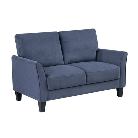 Aliana Blue Loveseat - Ornate Home