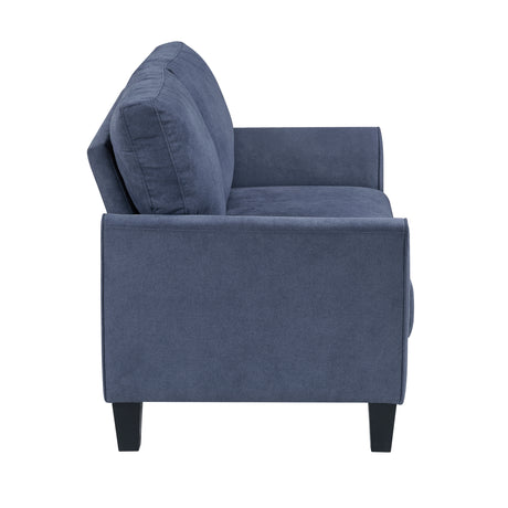 Aliana Blue Loveseat - Ornate Home