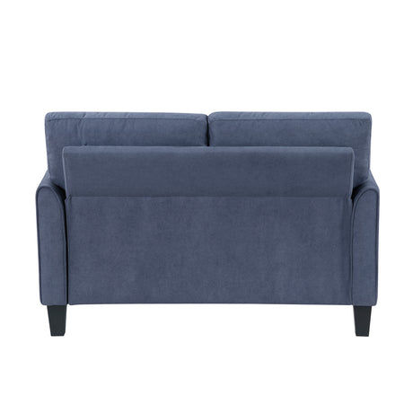 Aliana Blue Loveseat - Ornate Home