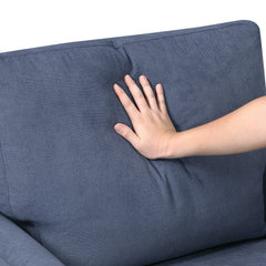 Aliana Blue Sofa - Ornate Home