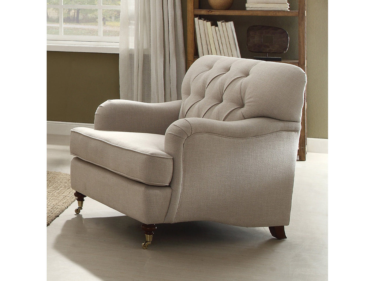 Alianza Beige Chair - Ornate Home