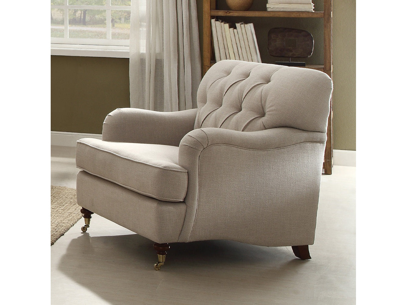 Alianza Beige Chair - Ornate Home