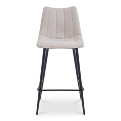 Alibi Beige Bar Stool (Set of 2) - Ornate Home