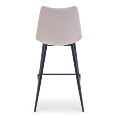Alibi Beige Bar Stool (Set of 2) - Ornate Home