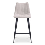 Alibi Beige Counter Stool (Set of 2) - Ornate Home