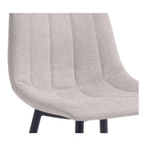 Alibi Beige Counter Stool (Set of 2) - Ornate Home