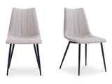 Alibi Beige Dining Chair (Set of 2) - Ornate Home