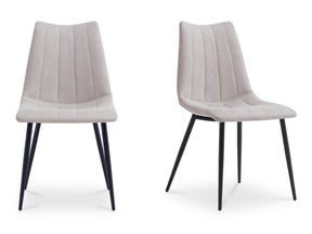 Alibi Beige Dining Chair (Set of 2) - Ornate Home