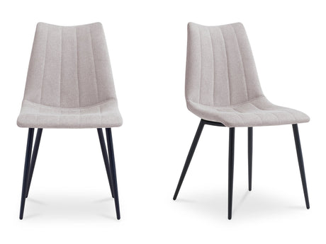 Alibi Beige Dining Chair (Set of 2) - Ornate Home