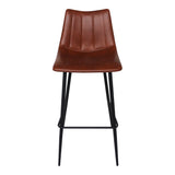 Alibi Brown Barstool (Set of 2) - Ornate Home