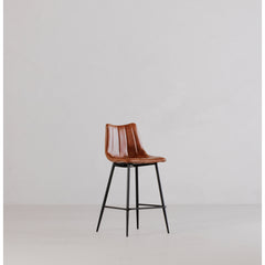 Alibi Brown Barstool (Set of 2) - Ornate Home