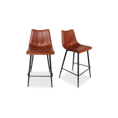 Alibi Brown Counter Stool (Set of 2) - Ornate Home