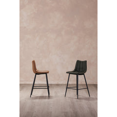 Alibi Dark Green Barstool (Set of 2) - Ornate Home