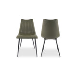 Alibi Dark Green Dining Chair (Set of 2) - Ornate Home