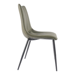 Alibi Dark Green Dining Chair (Set of 2) - Ornate Home