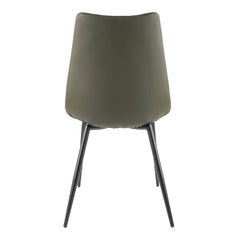 Alibi Dark Green Dining Chair (Set of 2) - Ornate Home