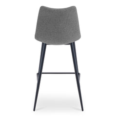 Alibi Dark Grey Bar Stool (Set of 2) - Ornate Home