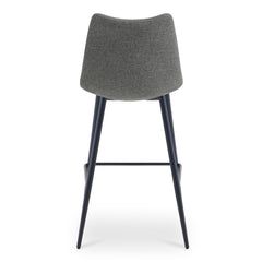 Alibi Dark Grey Counter Stool (Set of 2) - Ornate Home