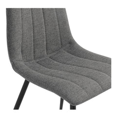 Alibi Dark Grey Dining Chair (Set of 2) - Ornate Home