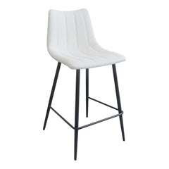 Alibi Ivory Counter Stool (Set of 2) - Ornate Home